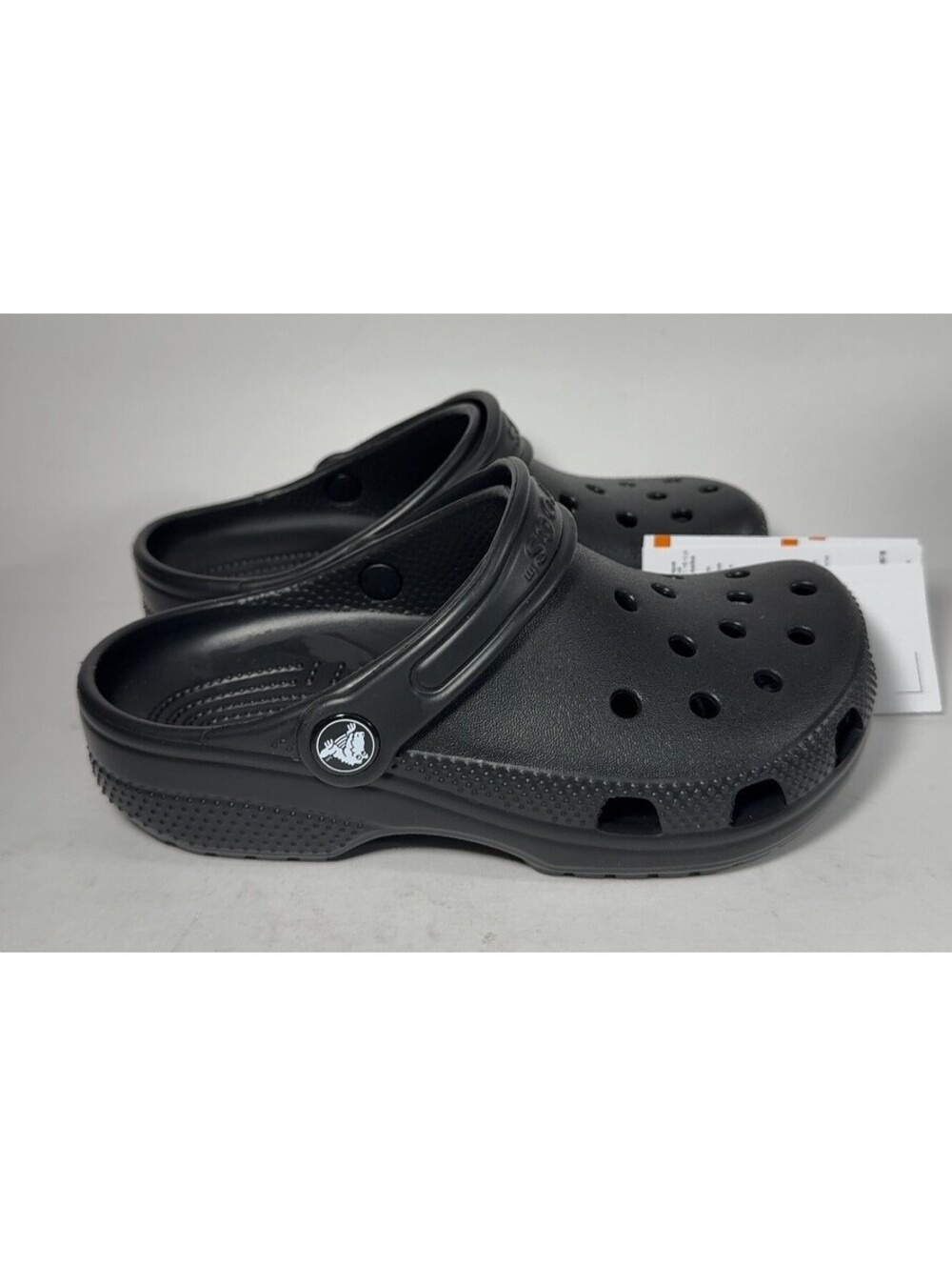Crocs Classic Clog K Kids Shoes Black Size J1 EUR 32-33 206991-001